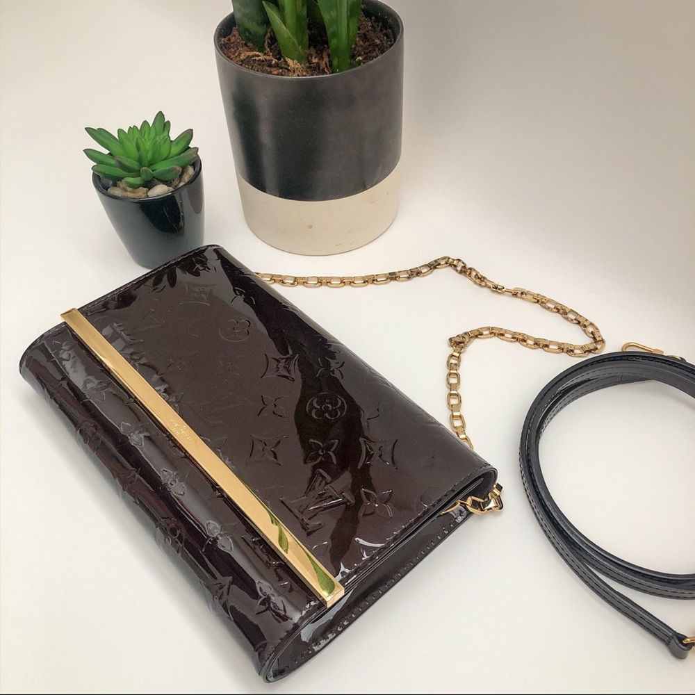 Louis Vuitton Monogram Vernis Ana Clutch